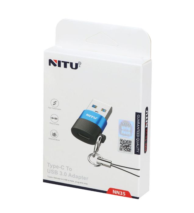 تصویر  تبدیل Type-C به USB نیتو مدل NN35