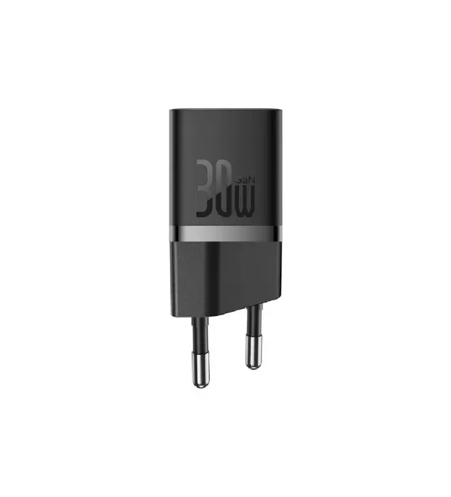 تصویر  شارژر دیواری 30 وات باسئوس مدل GaN5 Fast Charger(mini) 1C CCGN070