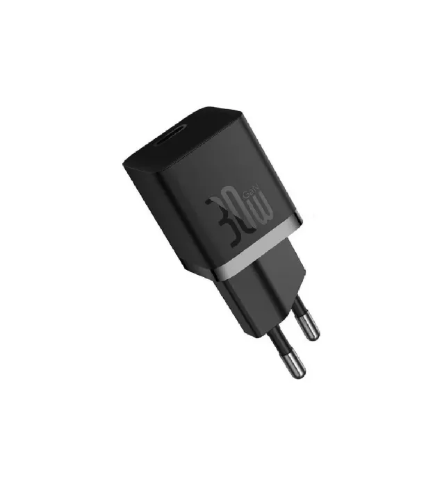 تصویر  شارژر دیواری 30 وات باسئوس مدل GaN5 Fast Charger(mini) 1C CCGN070