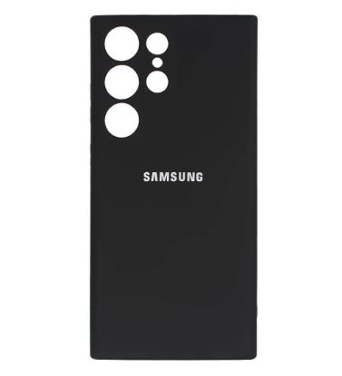 تصویر  کاور گوشی سامسونگ گلکسی S24 Ultra 5G مدل سیلیکونی محافظ لنزدار