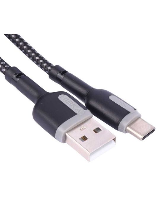 تصویر  کابل 2 متری شارژ USB به USB C هیسکا مدل LX2022