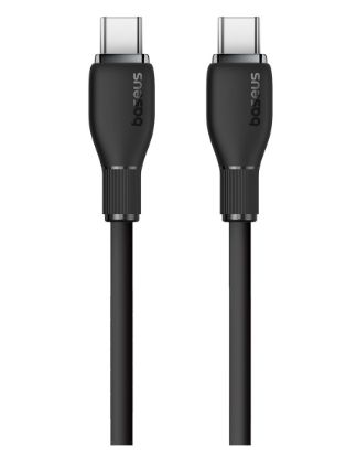 تصویر  کابل تبدیل Type-C به Type-C بیسوس مدل Pudding Fast Charging 100W