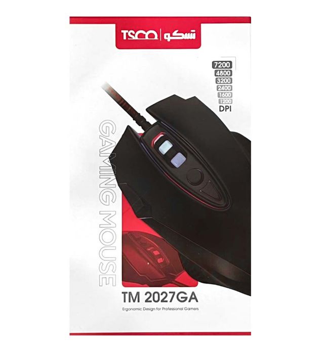 تصویر  ماوس گیمینگ تسکو مدل TM 2027GA