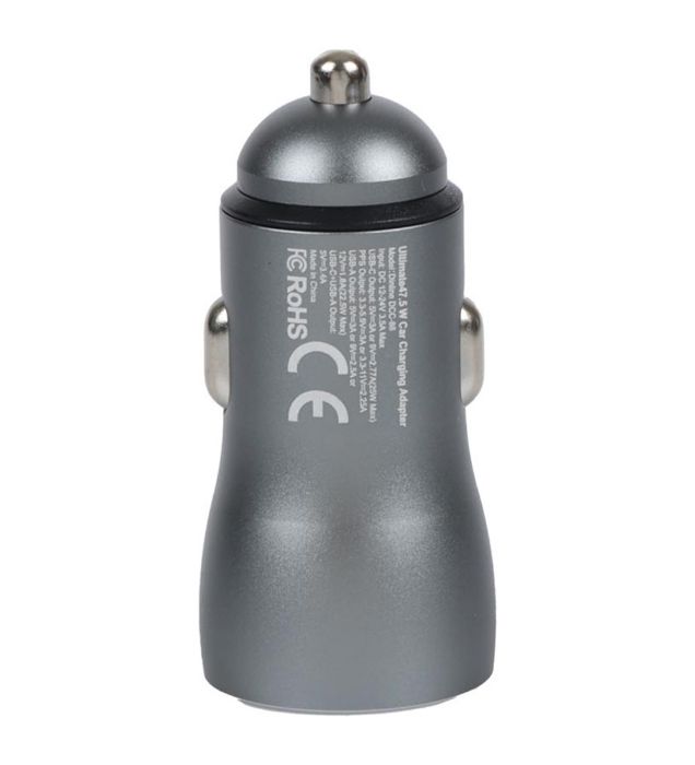تصویر  شارژر فندکی دینلاین مدل DCC-88 توان 47.5 وات