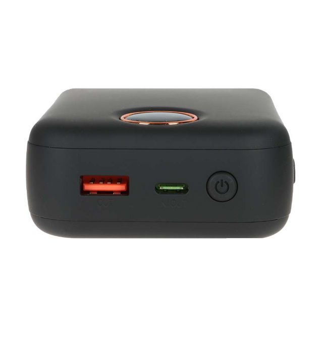تصویر  پاوربانک گرین لاین مدل GNMPB20KTCBK 20W ظرفیت 20000 میلی آمپر ساعت