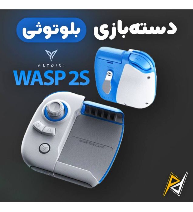 تصویر  دسته بازی موبایل بلوتوثی فلای دیجی مدل Wasp 2S