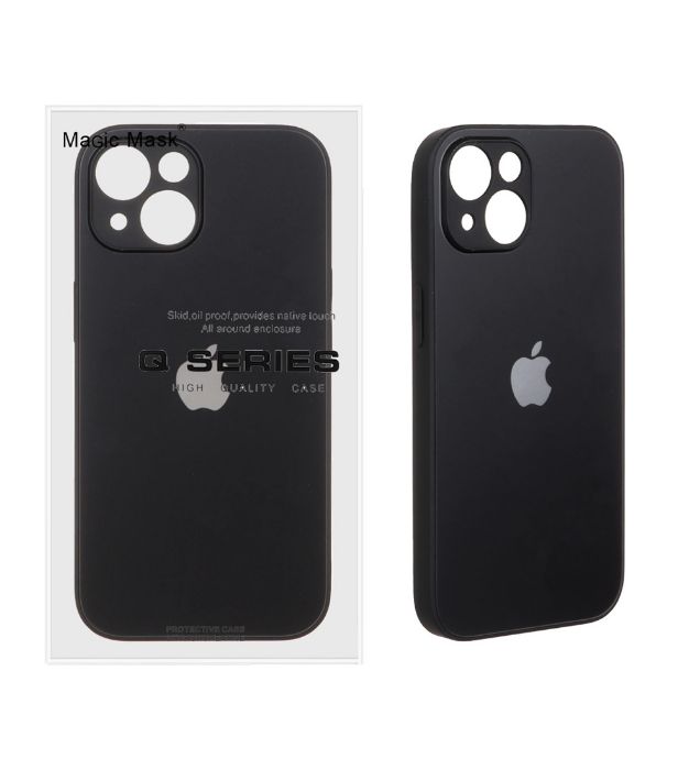 تصویر  قاب اورجینال PVD ضد خش اپل iPhone 15 مجیک مسک - مشکی