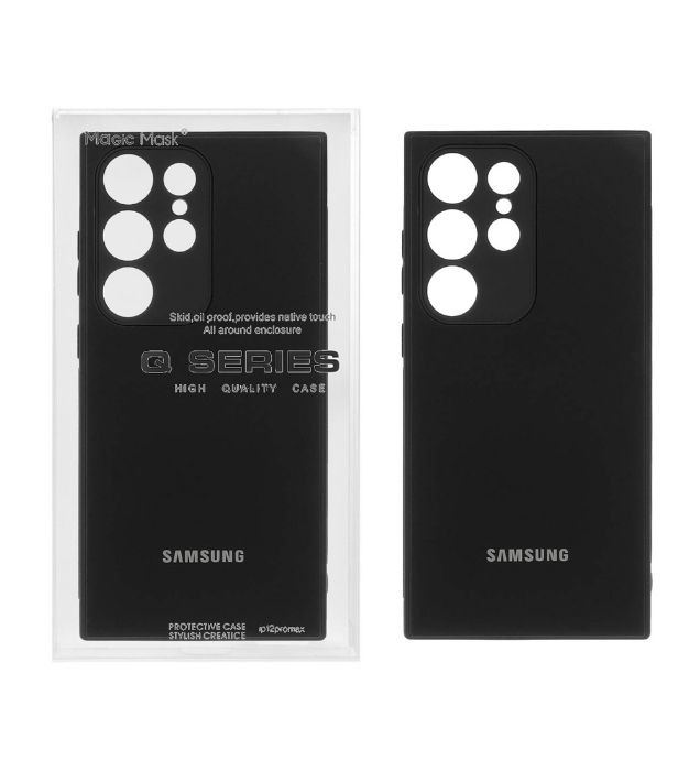 تصویر  قاب اورجینال PVD ضد خش سامسونگ Galaxy S24 Ultra مجیک مسک - مشکی