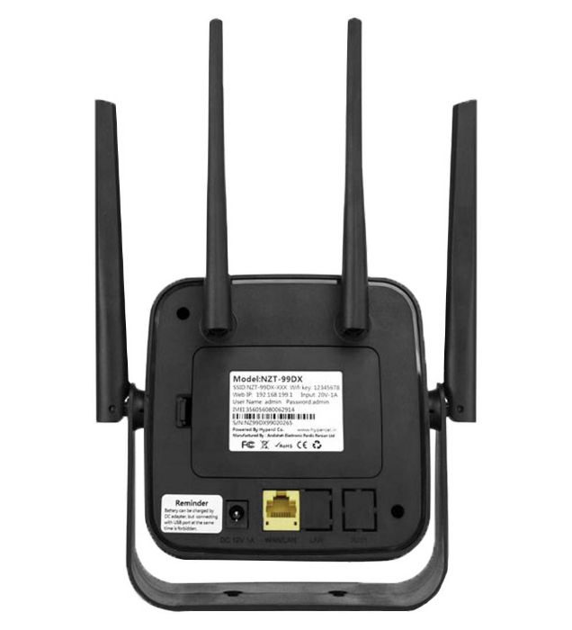 تصویر  مودم همراه 4G-LTE نزتک مدل NZT-99DX