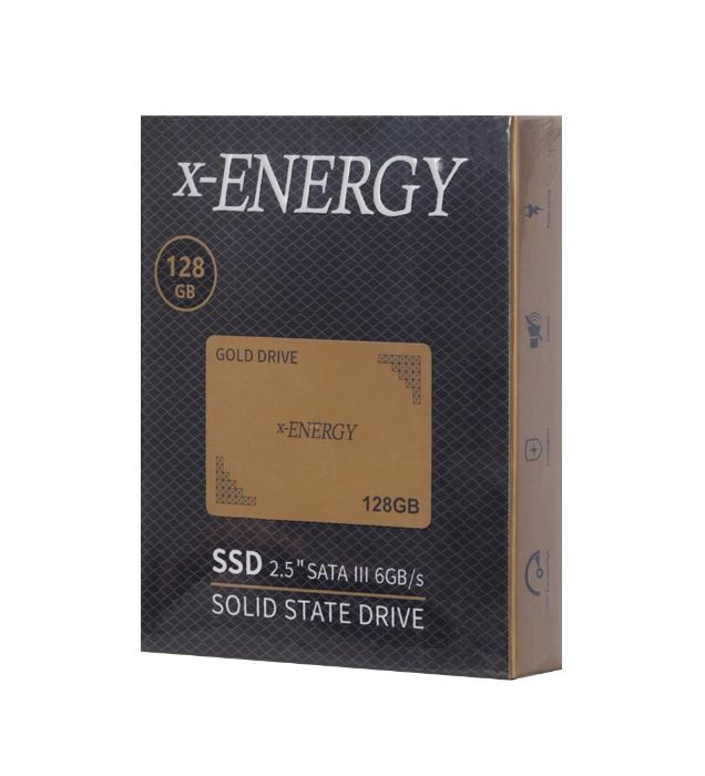 تصویر  هارد SSD اینترنال ایکس انرژی مدل Gold Drive ظرفیت 128 گیگابایت