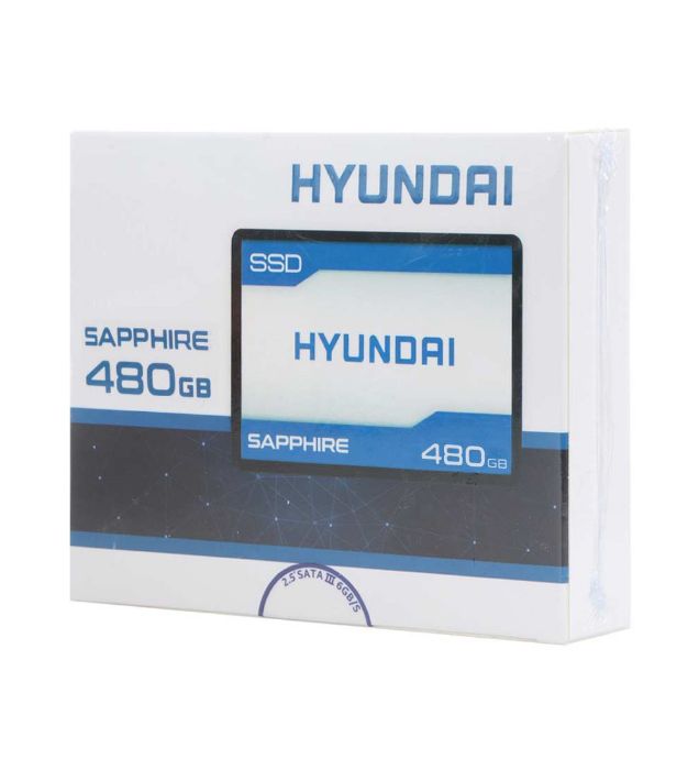 تصویر  هارد SSD اینترنال هیوندای مدل Sapphire ظرفیت 480 گیگابایت