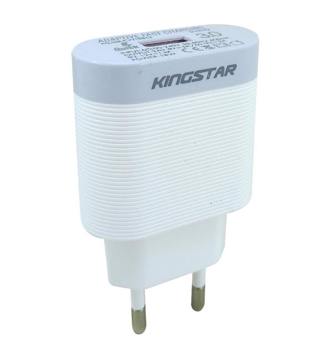 تصویر  شارژر دیواری کینگ استار 18 وات مدل KW188 Q