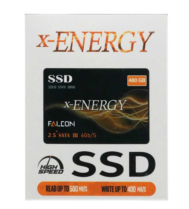 تصویر  هارد SSD اینترنال ایکس انرژی مدل Falcon ظرفیت 480 گیگابایت