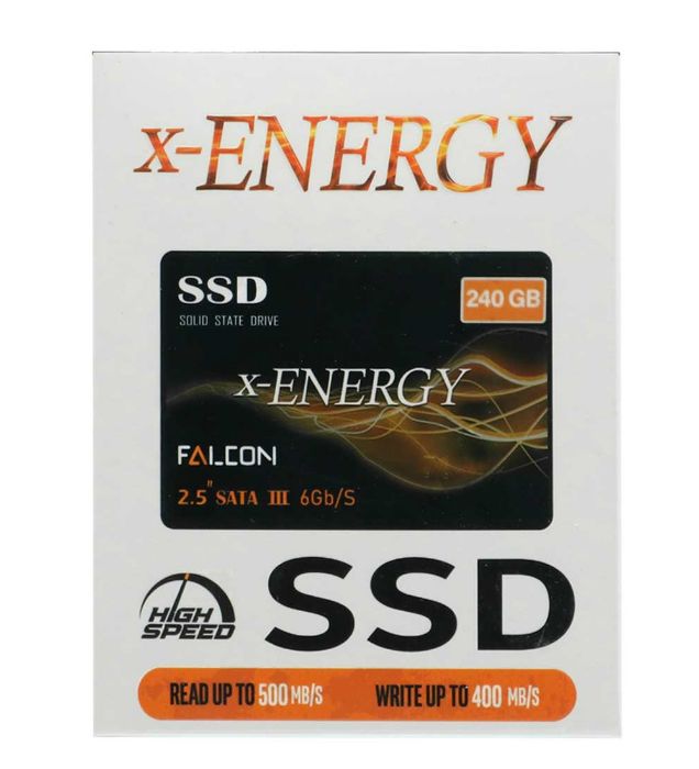 تصویر  هارد SSD اینترنال ایکس انرژی مدل Falcon ظرفیت 240 گیگابایت