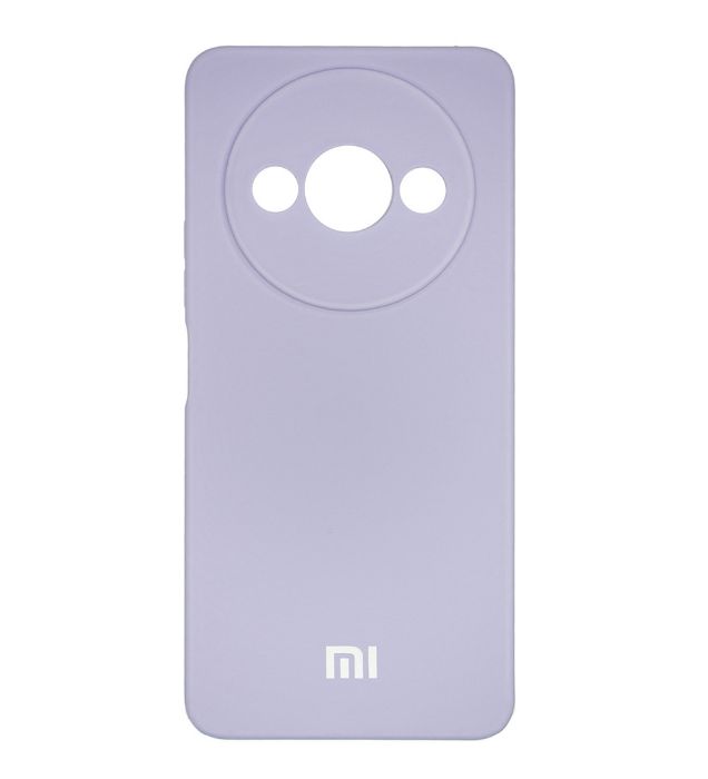 تصویر  کاور گوشی شیائومی Redmi A3 مدل سیلیکونی محافظ لنزدار