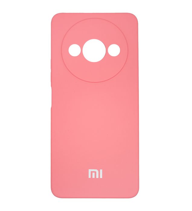 تصویر  کاور گوشی شیائومی Redmi A3 مدل سیلیکونی محافظ لنزدار