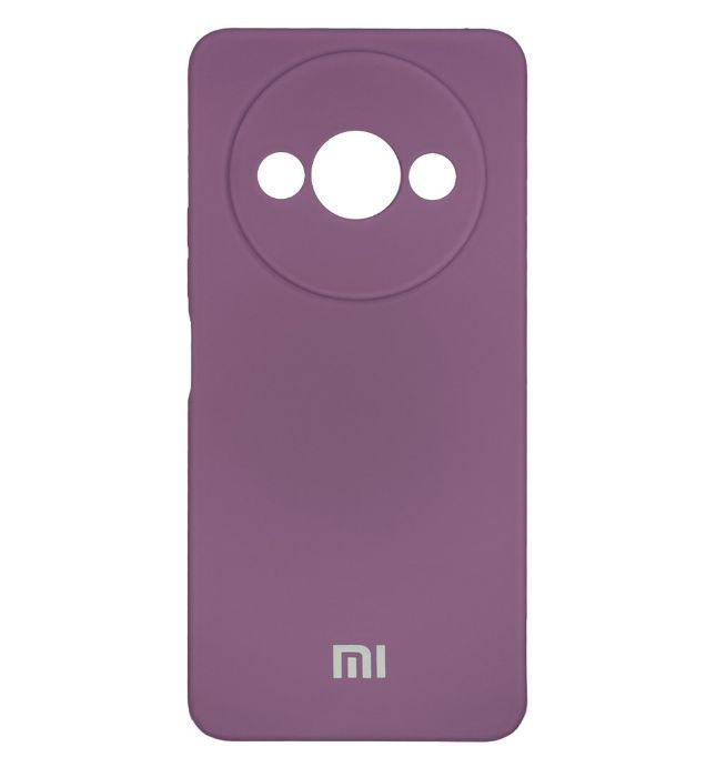 تصویر  کاور گوشی شیائومی Redmi A3 مدل سیلیکونی محافظ لنزدار