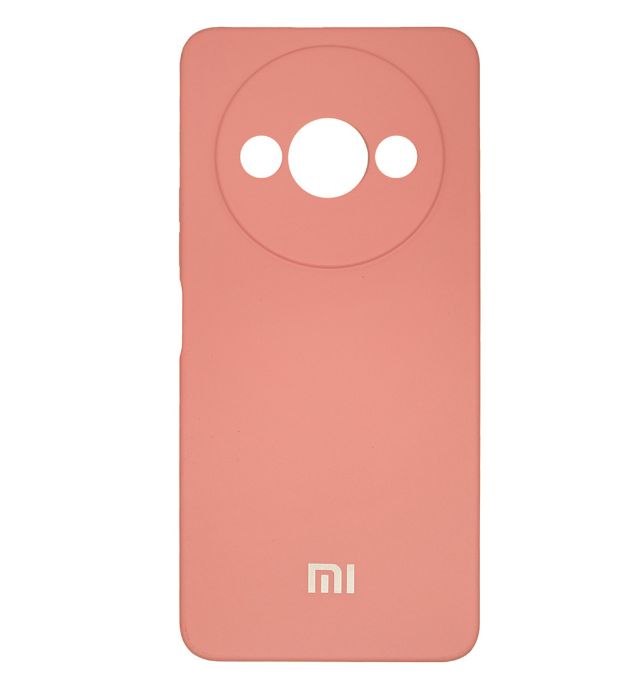تصویر  کاور گوشی شیائومی Redmi A3 مدل سیلیکونی محافظ لنزدار