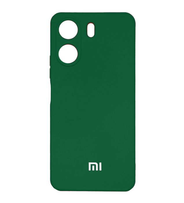 تصویر  کاور گوشی شیائومی Redmi 13C مدل سیلیکونی محافظ لنزدار