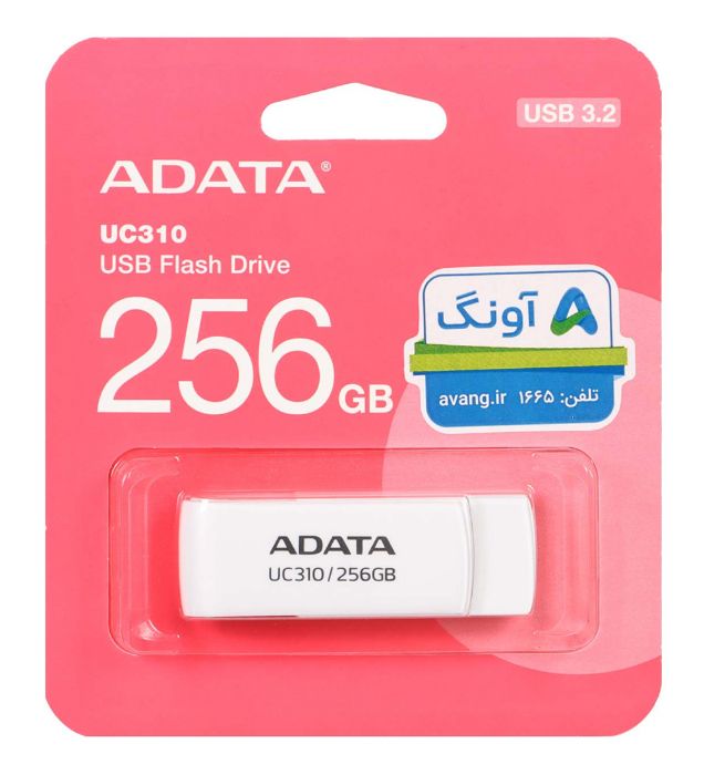 تصویر  فلش مموری ای دیتا مدل UC310 USB 3.2 ظرفیت 256 گیگابایت