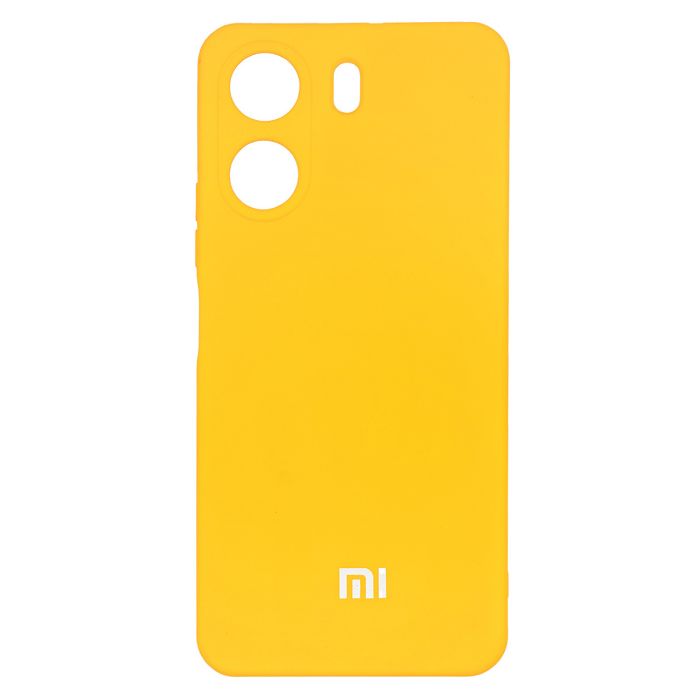 تصویر  کاور گوشی شیائومی Redmi 13C مدل سیلیکونی محافظ لنزدار