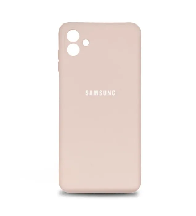 تصویر  کاور گوشی سامسونگ مدل Galaxy A06 مدل سیلیکونی محافظ لنزدار