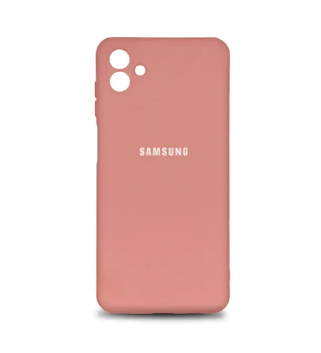 تصویر  کاور گوشی سامسونگ مدل Galaxy A06 مدل سیلیکونی محافظ لنزدار