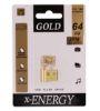 تصویر  فلش مموری ایکس انرژی مدل Gold USB 3.0 ظرفیت 64 گیگابایت