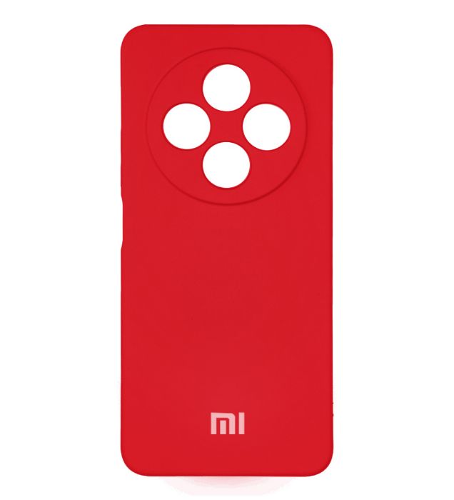 تصویر  کاور گوشی شیائومی Redmi 14C مدل سیلیکونی محافظ لنزدار