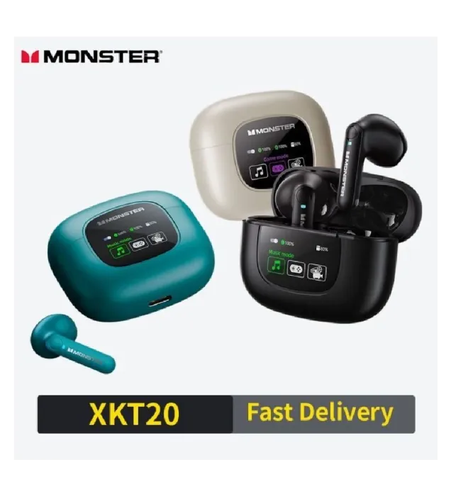 تصویر  هندزفری بی سیم گیمینگ مانستر مدل Airmars XKT20