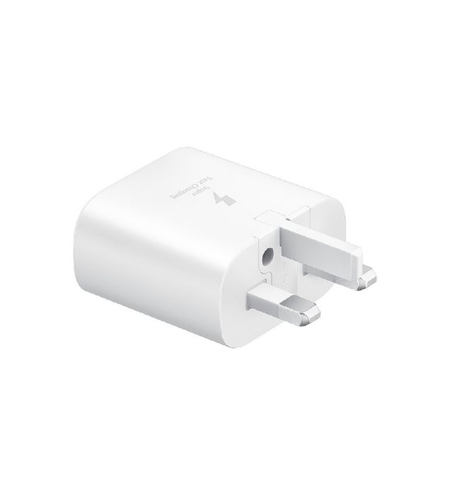 تصویر  شارژر دیواری سامسونگ 25 وات مدل EP-TA800 (سه پین) ویتنام به همراه کابل شارژ Type-C