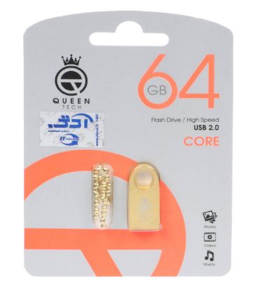 تصویر  فلش مموری کوئین مدل Core USB 2.0 ظرفیت 64 گیگابایت