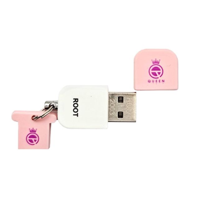 تصویر  فلش مموری کوئین مدل Root USB2.0 ظرفیت 8 گیگابایت