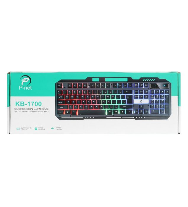 تصویر  کیبورد باسیم پی نت مدل KB-1700