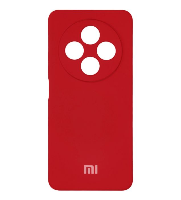 تصویر  کاور گوشی شیائومی Redmi 14C مدل سیلیکونی محافظ لنزدار