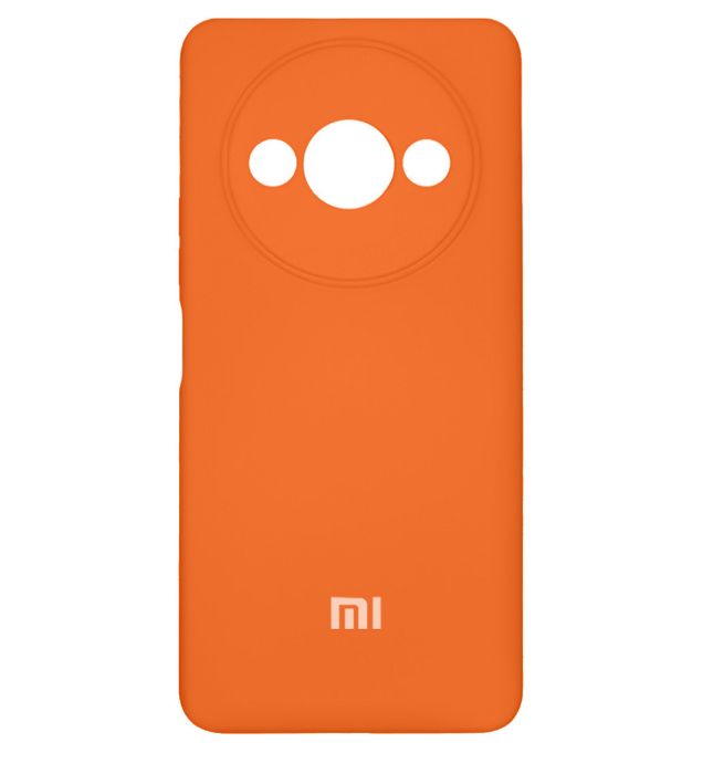 تصویر  کاور گوشی شیائومی Redmi A3 مدل سیلیکونی محافظ لنزدار