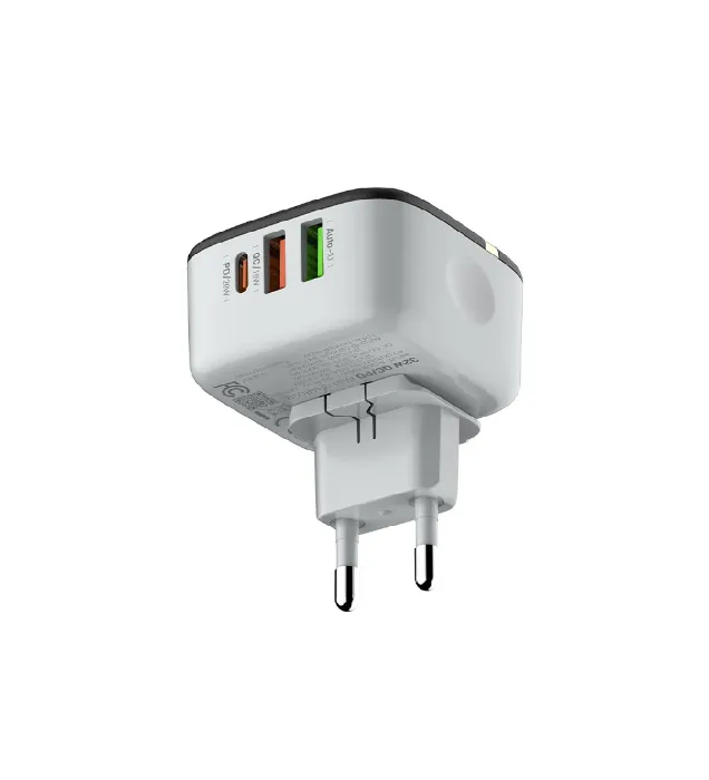 تصویر  شارژر دیواری کینگ استار 32 وات مدل KW196PD به همراه کابل تایپ سی