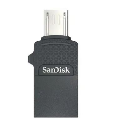 تصویر  فلش مموری سن دیسک مدل Dual Drive OTG- SDDD1 USB 2.0 ظرفیت 64 گیگابایت