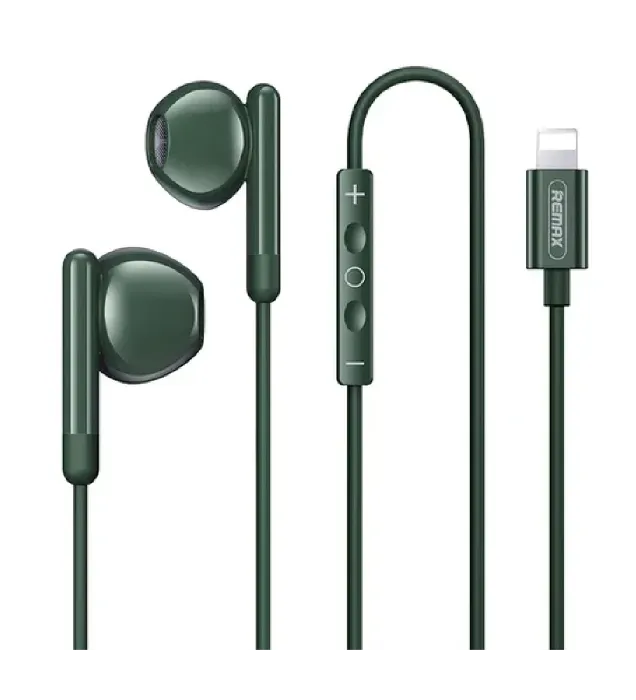 تصویر  هندزفری سیمی لایتنینگ ریمکس مدل RM-522I