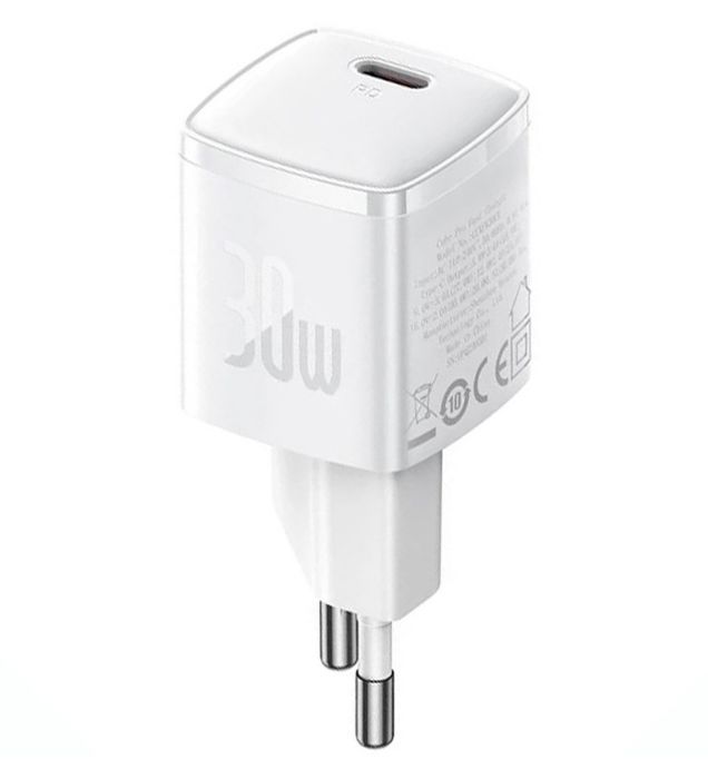 تصویر  شارژر دیواری 30W باسئوس مدل Cube Pro Fast Charger 1C CCXF000