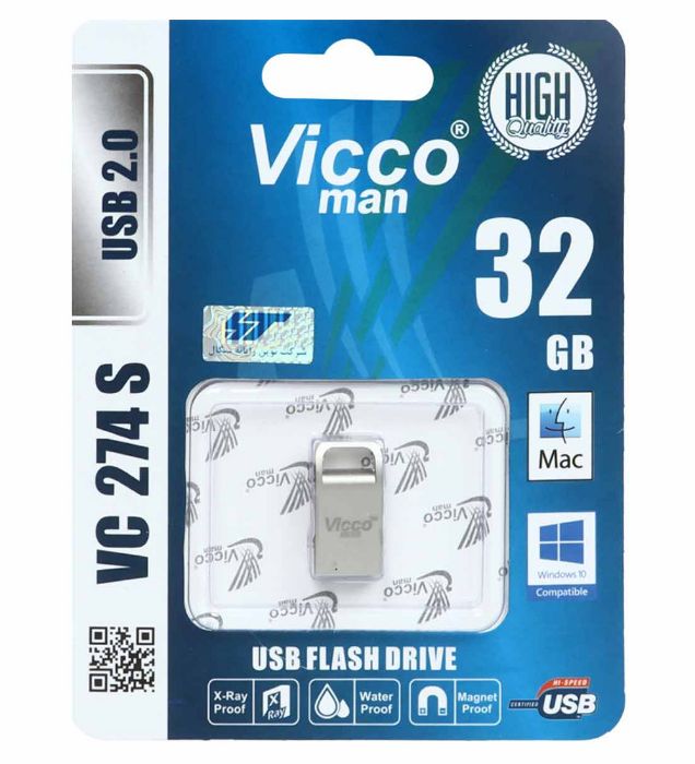 تصویر  فلش مموری ویکومن مدل VC274 S USB 2.0 ظرفیت 32 گیگابایت