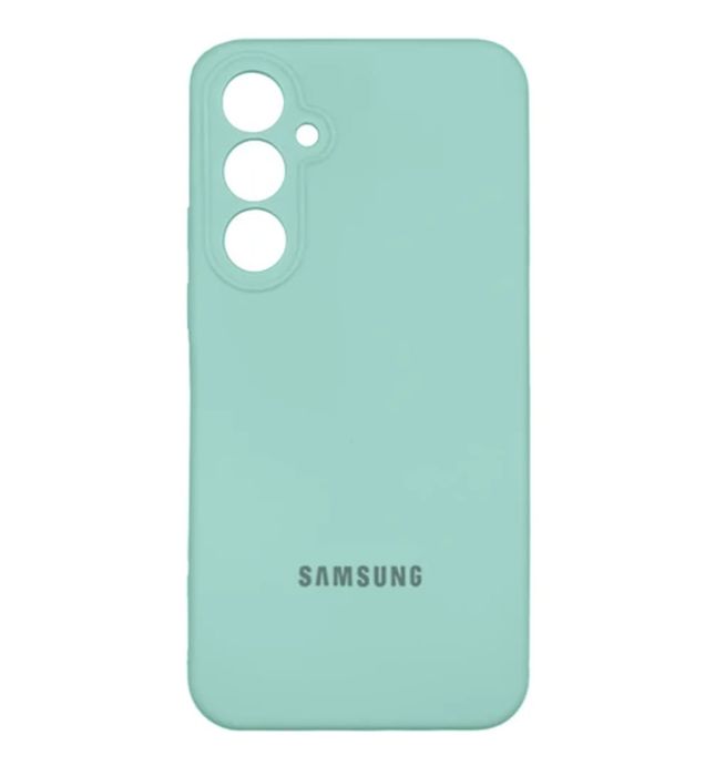 تصویر  کاور گوشی سامسونگ Galaxy S24 FE مدل سیلیکونی محافظ لنزدار