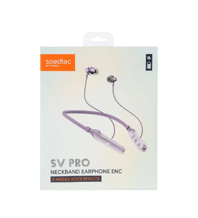 تصویر  هندزفری گردنی پرودو مدل Soundtec STWLEP017