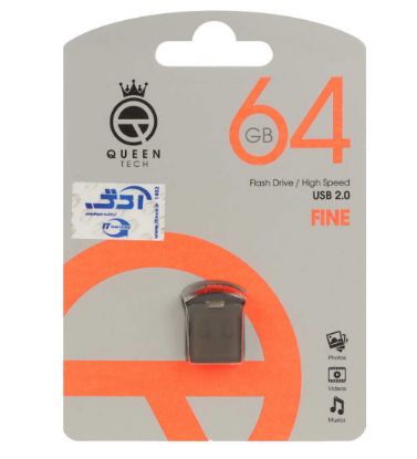 تصویر  فلش مموری کوئین مدل Fine USB 2.0 ظرفیت 64 گیگابایت
