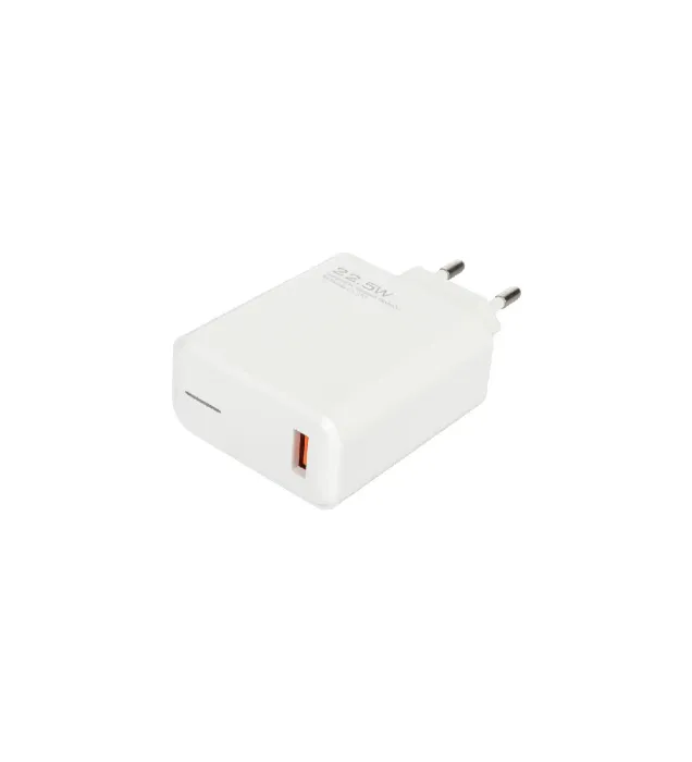 تصویر  شارژر دیواری فست تک پورت ترانیو مدل EU2 L 22.5W به همراه کابل شارژ آیفون