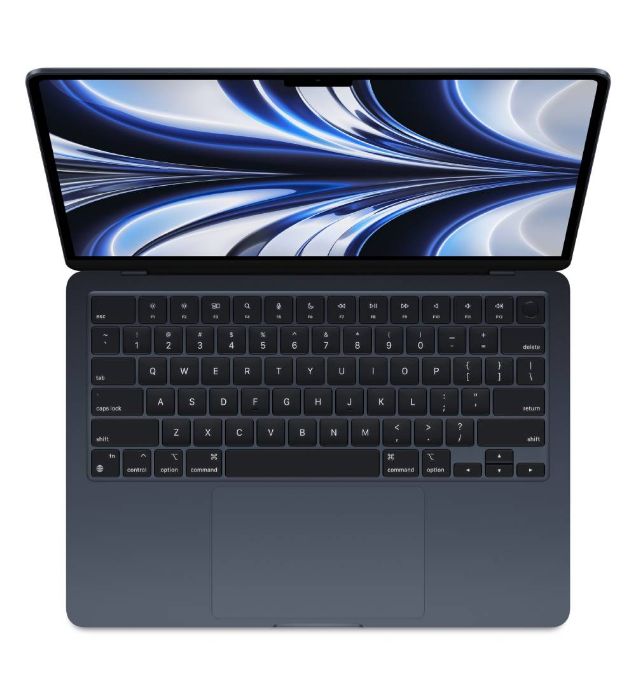 تصویر  لپ تاپ اپل مک بوک ایر A2681 MLY13LL/A M2 8GB 256GB SSD