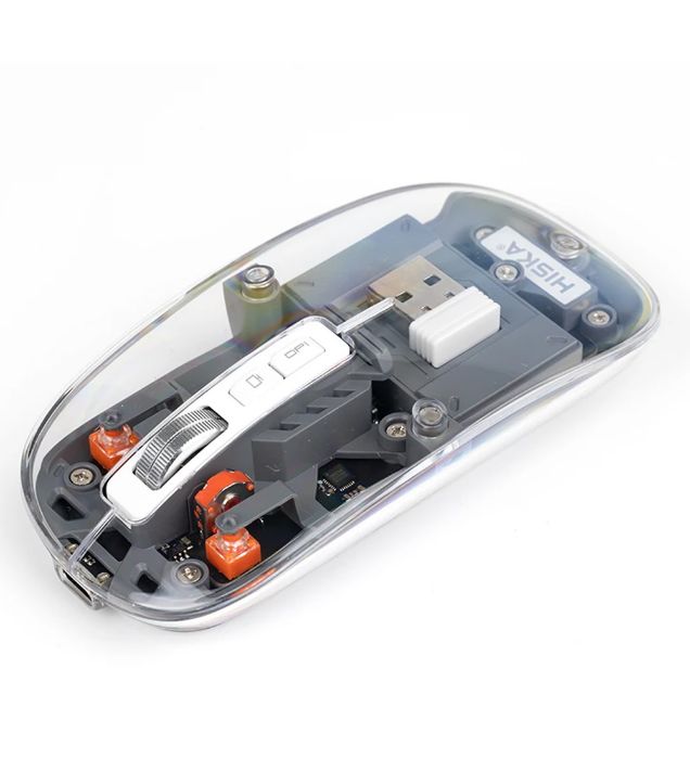 تصویر  ماوس بی‌ سیم هیسکا مدل HX-MO155
