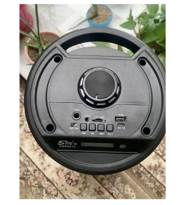 تصویر  اسپیکر بلوتوثی قابل حمل مدل ZQS-6212