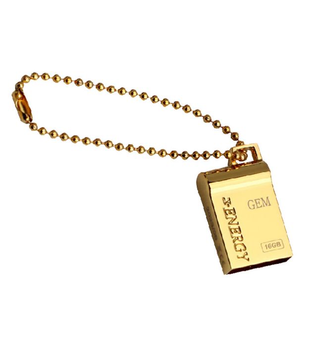 تصویر  فلش مموری ایکس انرژی مدل Golden Gem USB 2.0 ظرفیت 16 گیگابایت