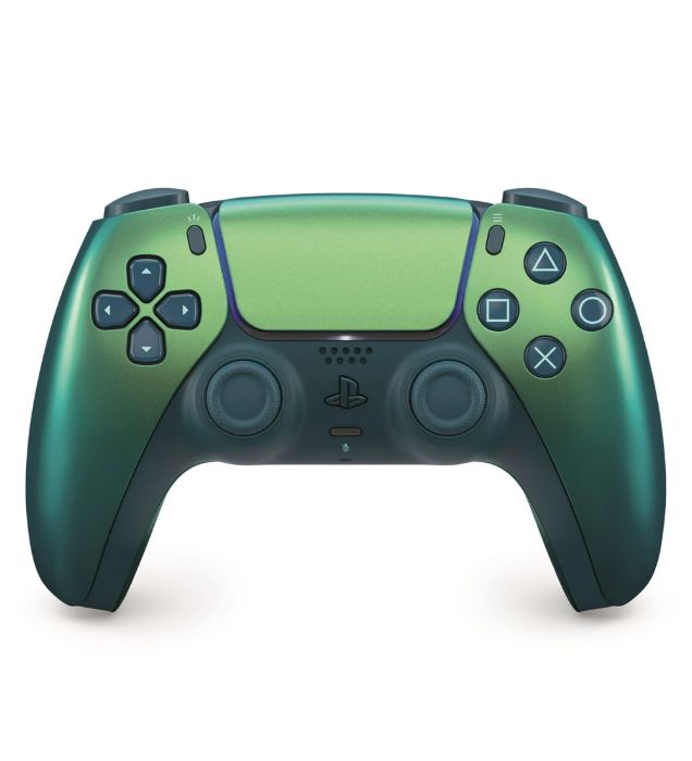 تصویر  دسته PS5 مدل DualSense Chroma Teal سبز